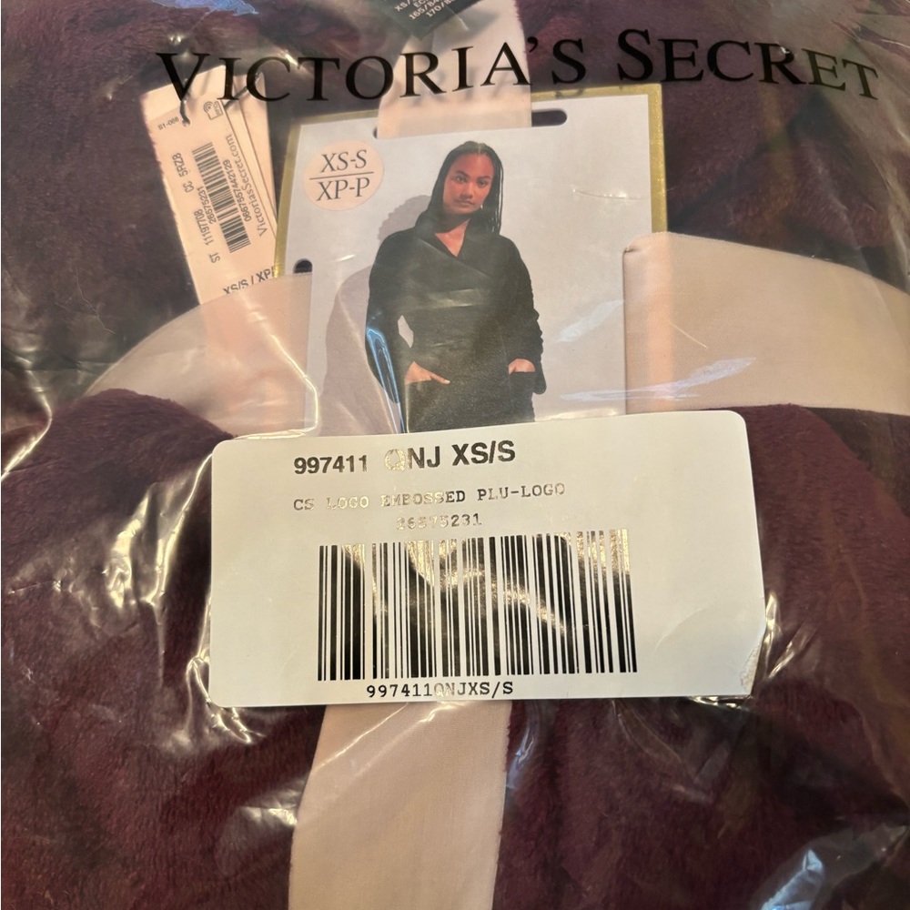 Victoria's Secret Burgundy Robe